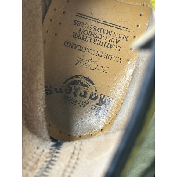 DOC DR. MARTENS YELLOW LONDON ICONS BOOTS SIZE 3 US 5 EU 36 RARE VINTAGE 1996 - Picture 11 of 12